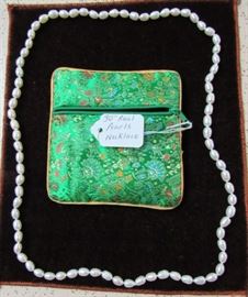 30" Real Pearls Necklace