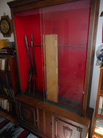 Gun Cabinet. Red Ryder Bb Gun. Daisy BB Gun