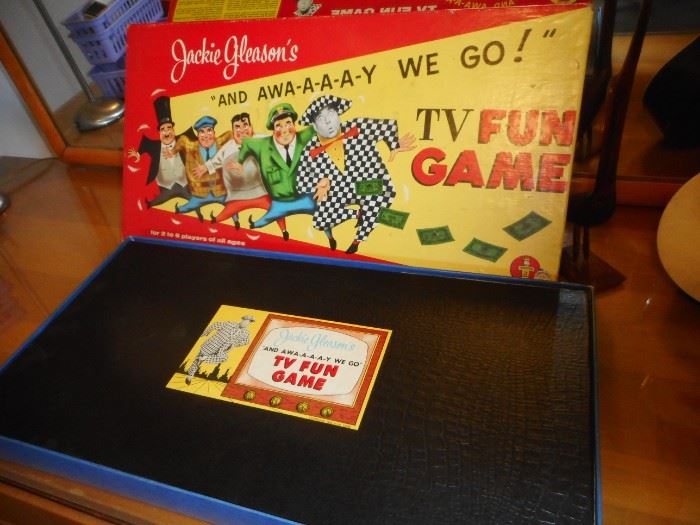 Vintage Jackie Gleason Aw AAAAAYYYYY WE go Board Game