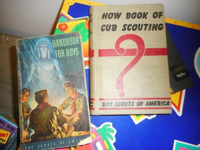 Vintage Cub Scout Boy Scout Hand Books