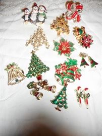 Christmas Costume Pins