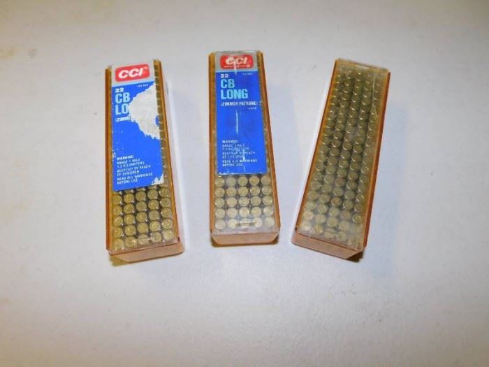  3 Boxes of CCI CB Long 22 Cal Rifle Ammo