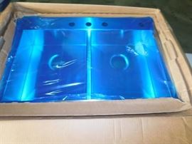 Kohler Vault Double Equal 4 Hole Stainless Sink