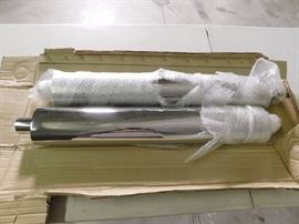 Motorcycle Mufflers Appears New