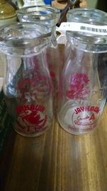 4 Vintage Jayhawk GradeACreamery Milk Bottles 1 ...