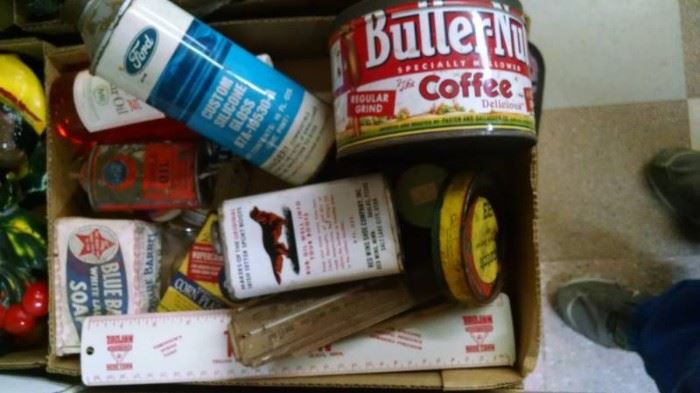 Box Lot of Drug Store Collectibles
