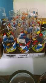 Smurf Character Glasses etc.