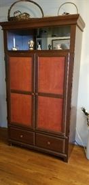 Clothing Armoire, Lighted Display, Storage