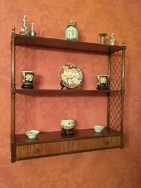 Kittinger Wall Shelf in the Chippendale Style