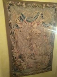 Picture from above tapestry in the stairwell