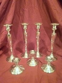 Sterling Candlesticks