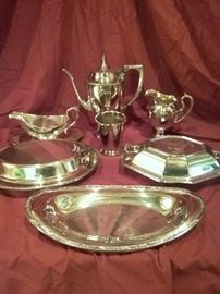 Silverplate Serving Pieces