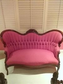 Victorian Walnut Sofa