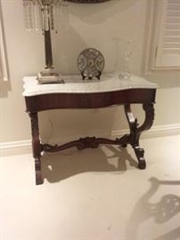 Ca. 1860 Empire/Victorian Console Table
