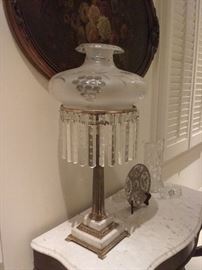 Late 19th Century Sinumbra Style Lamp