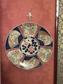 Ca. 1860 Japanese Imari Plate