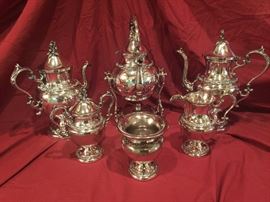 Silverplate Tea and Coffee Service