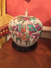 Pair fo 19th Century Oriental Jars