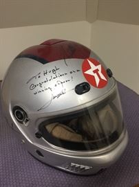 Racing Helmet autographed by Andretti