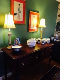 Henkel Harris Cherry Sideboard with cutlery drawer