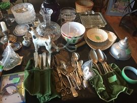 Silver flatware