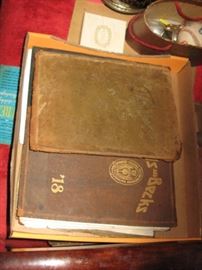 Lots of old school year books