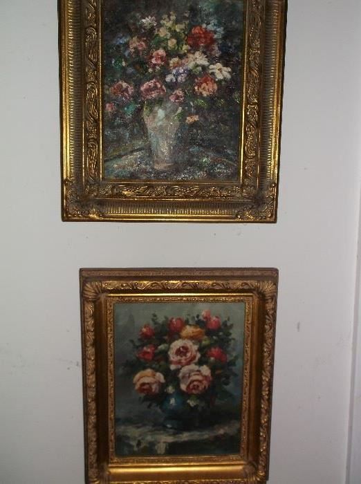 Floral oil  paintings