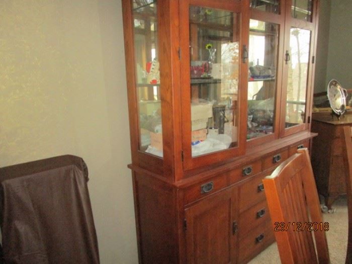 MATCHING BASSET CHINA CABINET