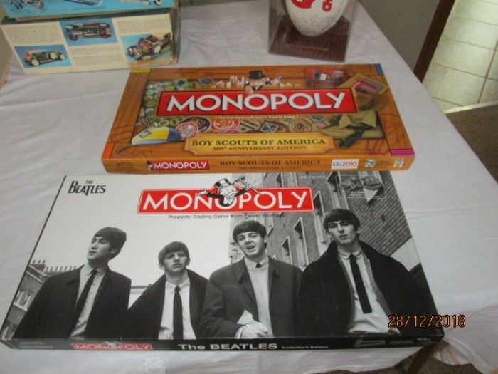 Collectible Monopoly games