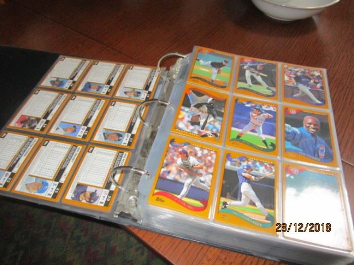 BASEBALL CARDS MOSTLY 1980S AND 1990S