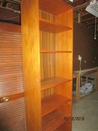ONE OF TWO BOOK SHELVES