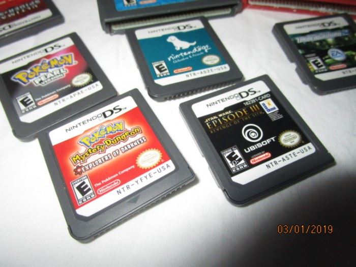 Pokemon DS games