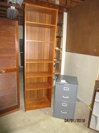 wood book shelf (one of two)