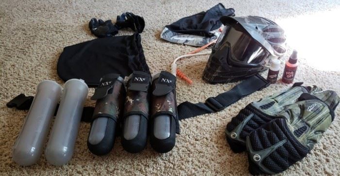 PAINT BALL EQUIPMENT