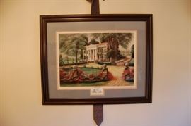 Signed print- 1990 Bill Pendergrass