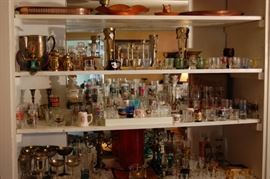 Enormous collection of shotglasses