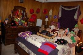 Dolls including Cabbage Patch, Horseman, Madamemoiselle