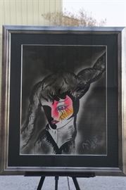 Original mixed media artwork by Mira Paris.