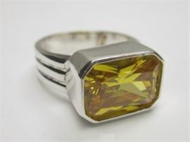 Sterling ring