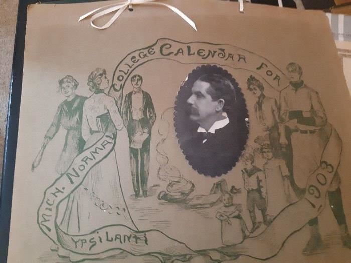 1903 Calendar - Ypsilanti Normal College 