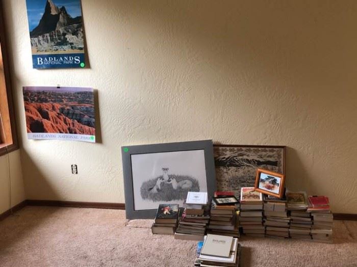 Collection of books and pictures