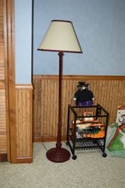 Floor Lamp and Seasonal Decor