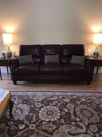 Leather sofa 