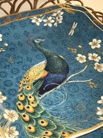 Peacock dishes 