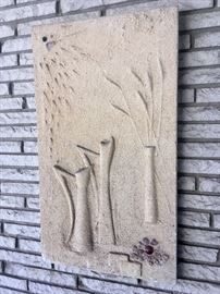 Original sandcast wall art