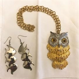 Lots of costume jewelry!