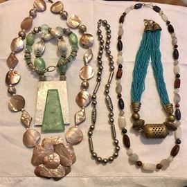 Lots of costume jewelry!