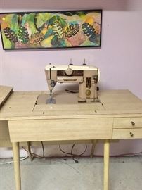 Vintage Singer sewing machine