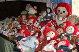 Raggedy Ann and Andy Doll collection