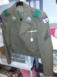 Vintage Military Dress Jacket